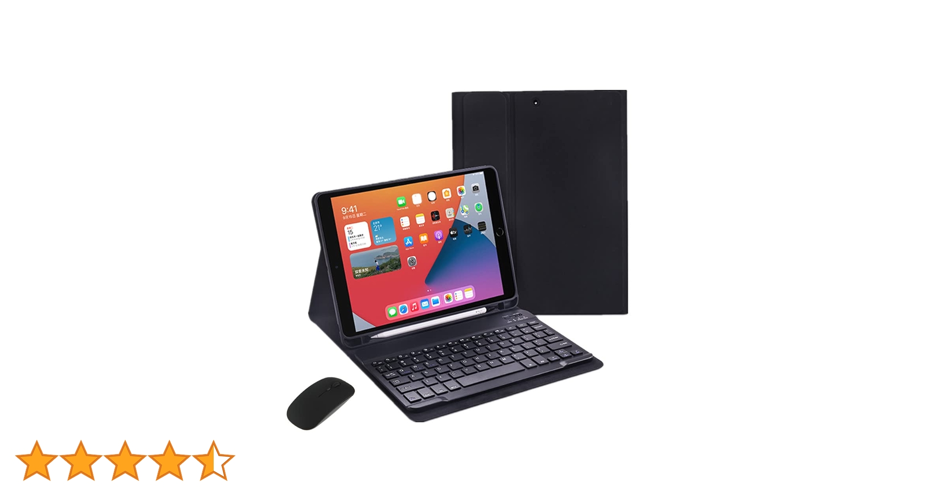 【週末値下げ！】Fire HD 10 第13世代 キーボード&ケースセット Amazon | マウス付き Fire HD10 キーボードケース 3点セット 第